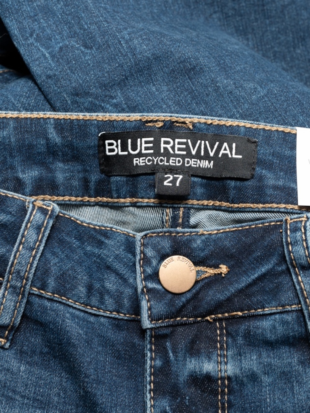 Blue Revival - Recycled Denim Flare Jeans - Picture 4 of 7